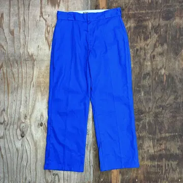 DICKIES 874 워크 치노 팬츠 로얄 블루 32 x 30 Y2K