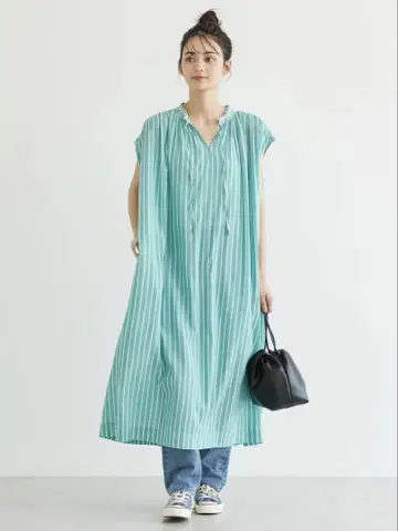 아메리칸 홀릭 스키퍼 개더 원피스 M