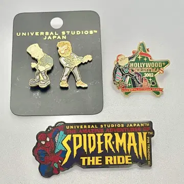 USJ 유니버셜 스파이더맨 핀배지 핀즈 레트로