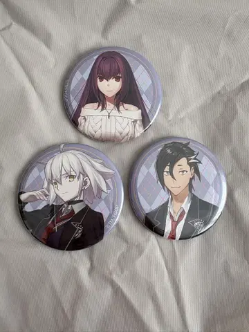 FGO 불가역 폐기공 이드 캔뱃지 3점