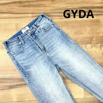 GYDA 제이다 데님 컷오프 프린지 S