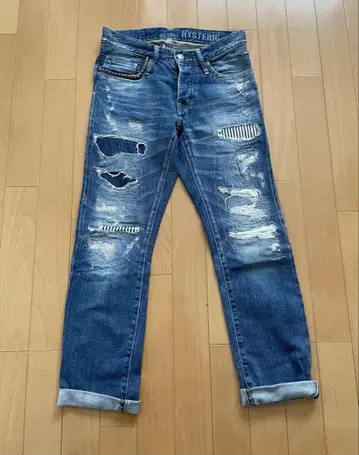 Hysteric Glamour 데님/스터드/데미지