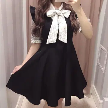 evelyn 양산형 지뢰계 원피스