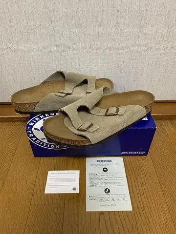 42 새상품 BIRKENSTOCK Zurich 취리히 Taupe 스웨이드