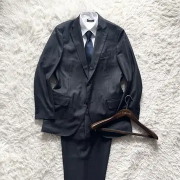 [ 새상품급 ] LARDINI 다크 그레이 울 수트 사이즈 50