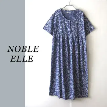 NOBLE ELLE / 노블 엘르 빅 사이즈 풀오버 원피스 LL