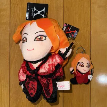 XJAPAN YOSHIKI 봉제 인형 키링 2