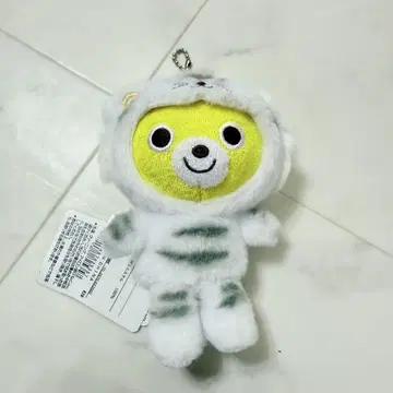 [택 포함 새상품] 미키하우스 니후레루 콜라보 봉제 인형 키링 곰