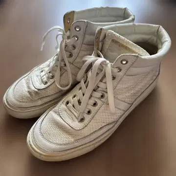 TATRAS 화이트 하이컷 스니커즈