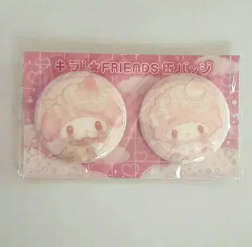 키라프렌즈 마이멜로디 피아노 캔뱃지