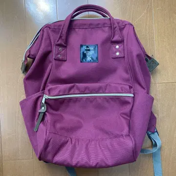 anello 아네로 백팩 와인 레드