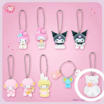 My Melody & Kuromi 시크릿 마스코트 눈의 왕
