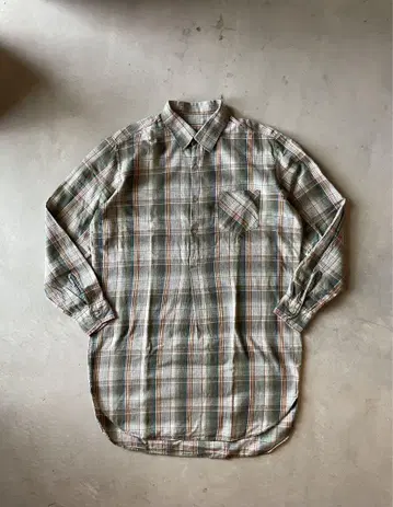 유로 빈티지 그랑 파샤 셔츠 빈티지 옴브레 체크 OUTIL