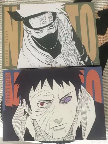 NARUTO 아트 카드 컬렉션 우치하 오비토 카카시