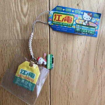 [고토치 키티] 헬로키티 에노덴 네츠케 부적 마스코트 헤이세이