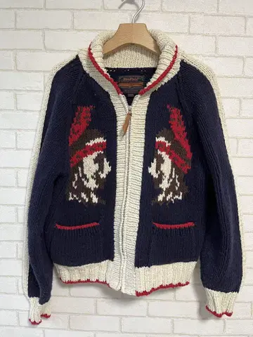 [ 최종 세일 ] 90s 빈티지 카우 디어 패턴 스웨터 M 면 100%