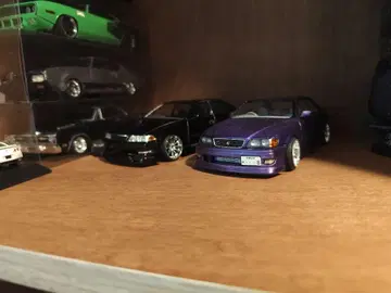아오시마 JZX100 체이서 벨텍스 메탈릭 퍼플