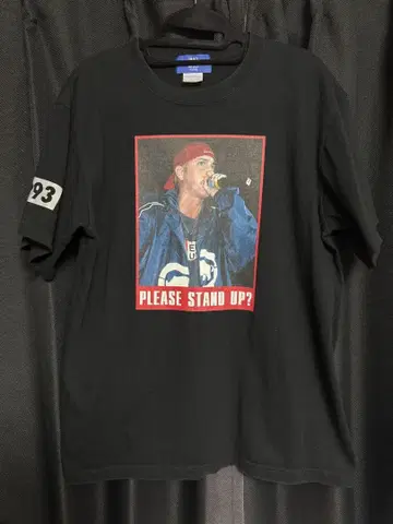 에미넴 랩 T 1993 DESIGNED WORLD HIP HOP