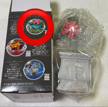 포켓몬스터 테라리움 컬렉션 15 포켓몬 피규어 이상해꽃