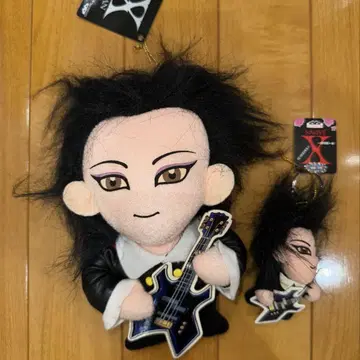 XJAPAN HEATH 봉제 인형 키링 2개 세트