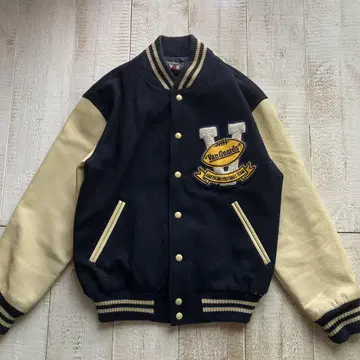 VAN JACKET INC 바시티 자켓 L 소매 가죽 vintage