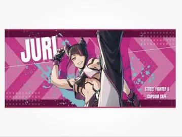 캡콤 카페 스트리트 파이터 6 콜라보 굿즈 페이스 타월 JURI