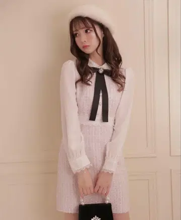 M me eme 트위드 원피스