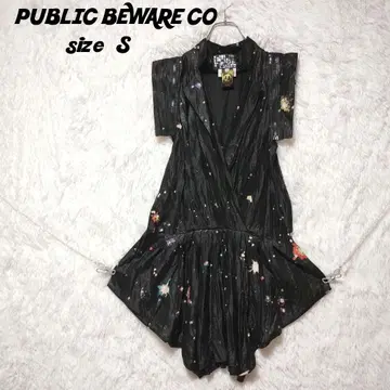 PUBLIC BEWARE CO 슬리브리스 원피스 S