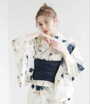 dita 원피스 유카타 환상 꽃빛
