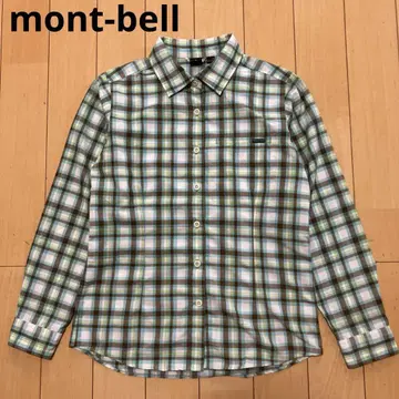 mont-bell 몽벨 긴팔 셔츠 체크 M 사이즈