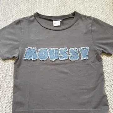 moussy 로고 티셔츠