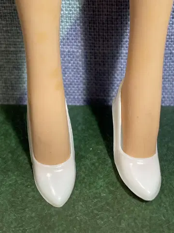 빈티지 바비 오리지널 하이힐 화이트