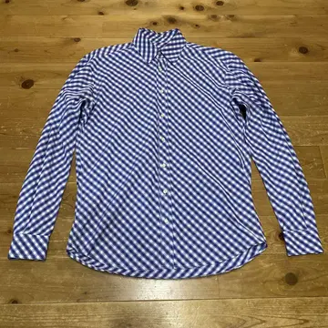 ETRO 체크 셔츠 퍼플 MADE IN ITALY 에트로