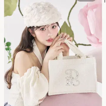 Darich DR 비쥬 미니 토트백 화이트