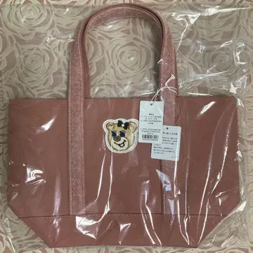올드 테디 걸 와펜 토트백 작은 사이즈 상자 발송