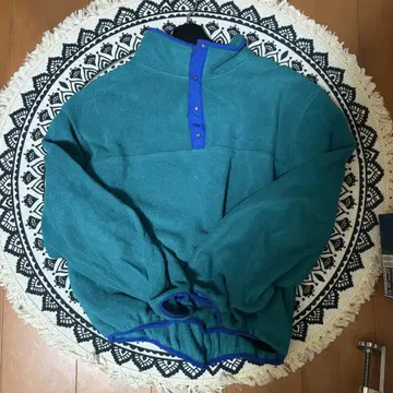 L.L.Bean 엘엘빈 터콰이즈 플리스 하프 지퍼 자켓