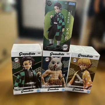 Grandista 피규어 세트 탄지로 젠이츠 이노스케