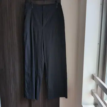 새상품급 23구 린넨 혼방 와이드 팬츠