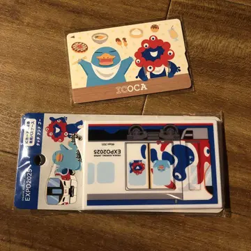 만박 기념 ICOCA + 오리지널 패스 케이스