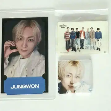 정원 ENHYPENCAFE 2025 캔뱃지 & 예약 특전 카드