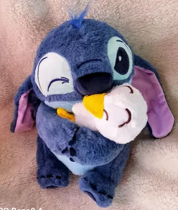 스티치 봉제 인형 세로 약 30cm