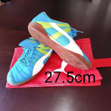 Puma 풋살화 파랑/그린/화이트