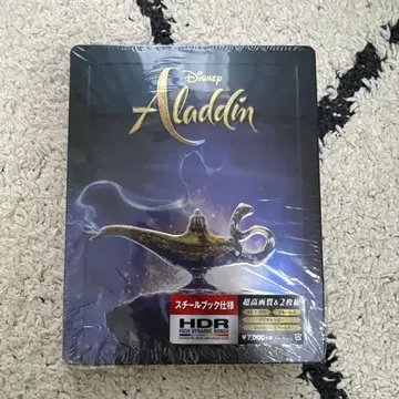 실사판 알라딘 4K 블루레이 스틸북 수량 한정
