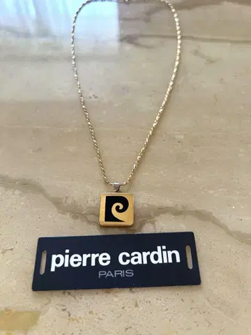 피에르 가르뎅 pierre cardin 목걸이 참 빈티지