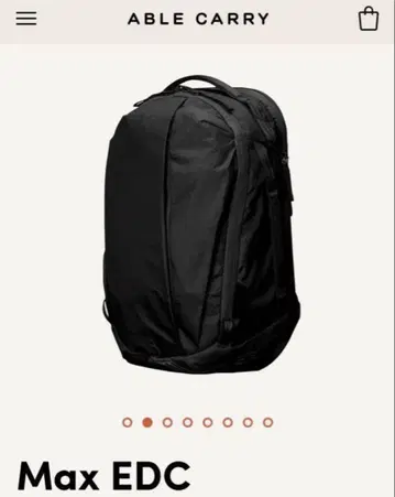 ABLECARRY Max EDC XPac TarmacBlack