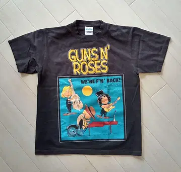 Guns N' Roses 건즈 x PEANUTS 스누피 티셔츠