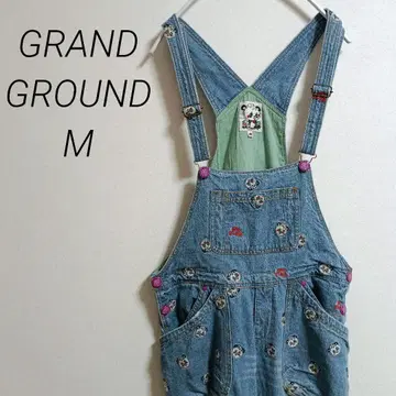 GRANDGROUND 그랜드슬램 그라그라 오버롤 데님 올 패턴