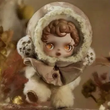 SKULLPANDA L'impressionnisme 봉제 인형 펜던트