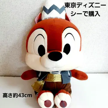 도쿄 디즈니 리조트 구매 칩 봉제 인형 높이 약 43cm