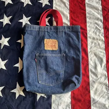 70s levis 리바이스 데님 토트백